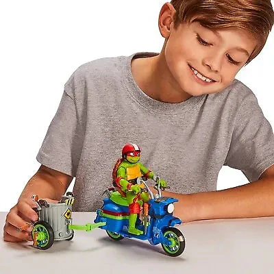 Teenage Mutant Ninja Turtles Mutant Mayhem Battle Cycle With Raphael - Image 2