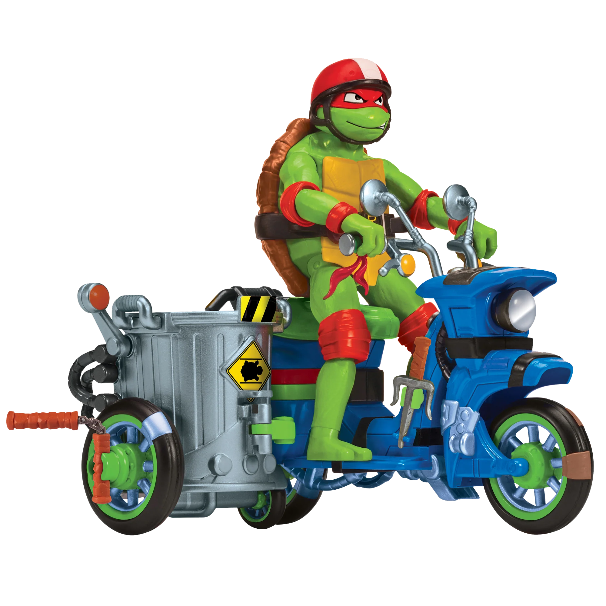 Teenage Mutant Ninja Turtles Mutant Mayhem Battle Cycle With Raphael - Image 3