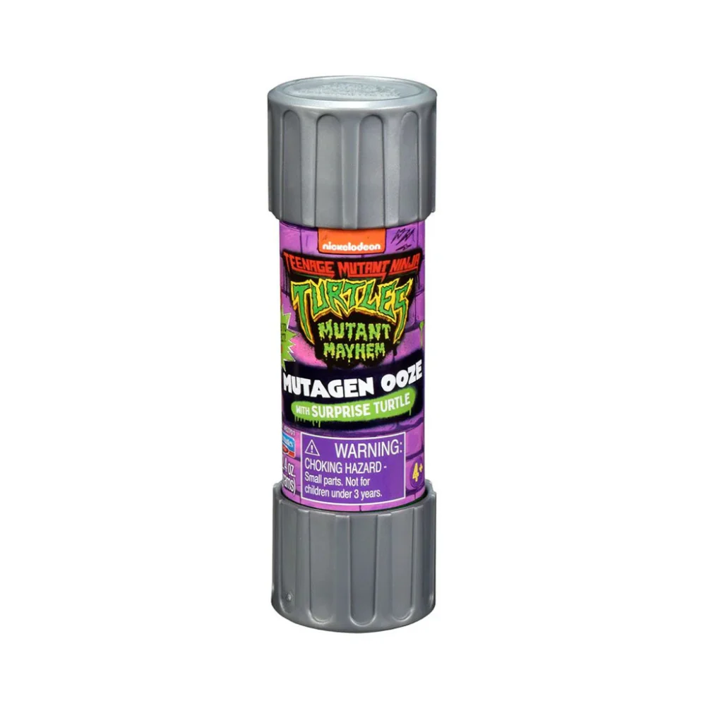 Teenage Mutant Ninja Turtles Movie Ooze Cannister With Surprise Turtle (1 Random)