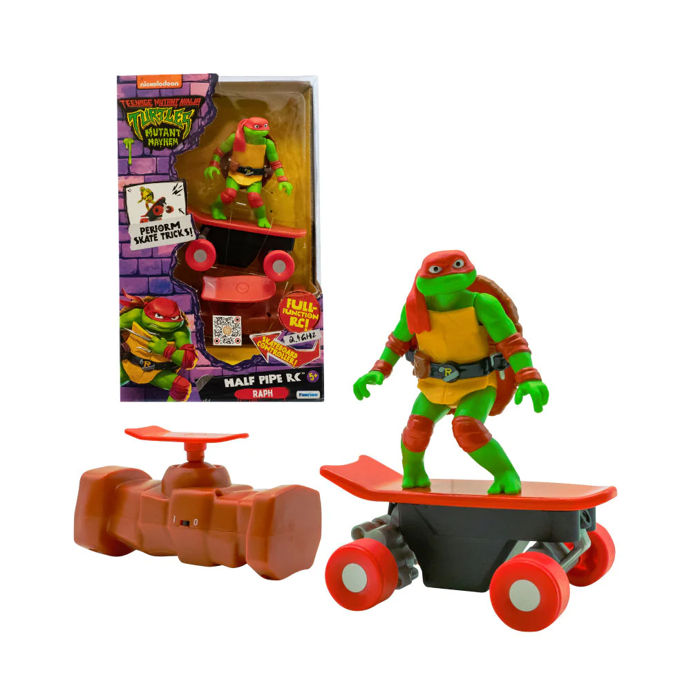 Teenage Mutant Ninja Turtles Half Pipe Remote Control Playset - Raphael - Image 2