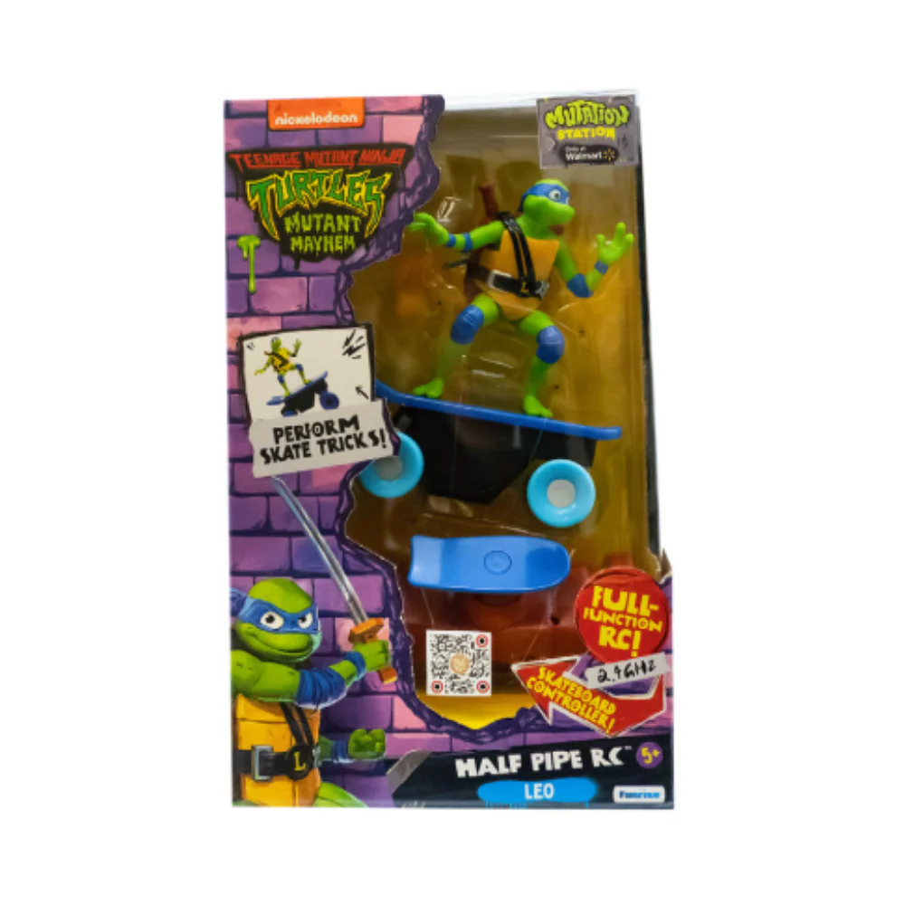 Teenage Mutant Ninja Turtles Half Pipe Remote Control Playset - Leonardo