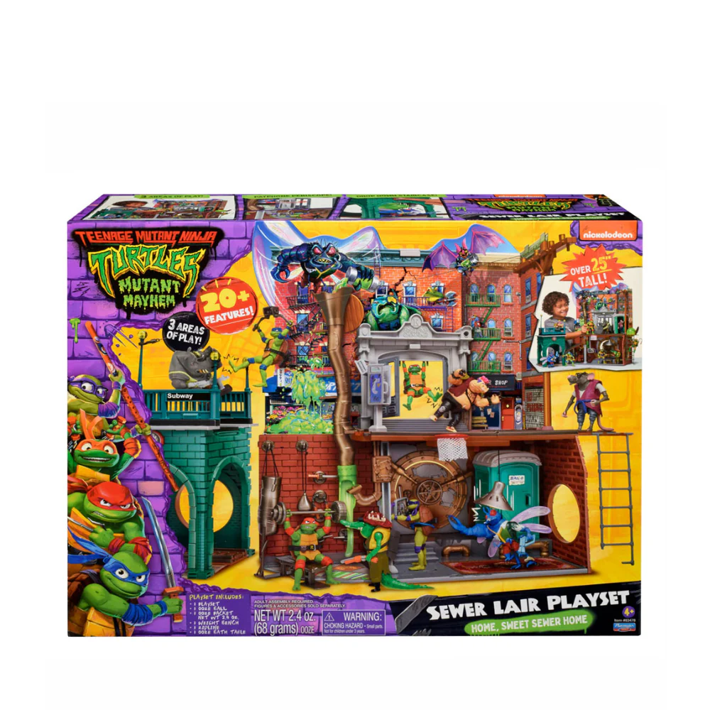 Teenage Mutant Ninja Turtles Sewer Lair Playset
