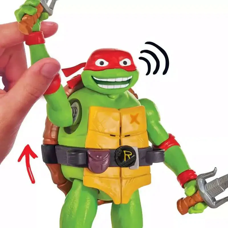 Teenage Mutant Ninja Turtles: Mutant Mayhem Ninja Shouts Raphael Action Figure - Image 3