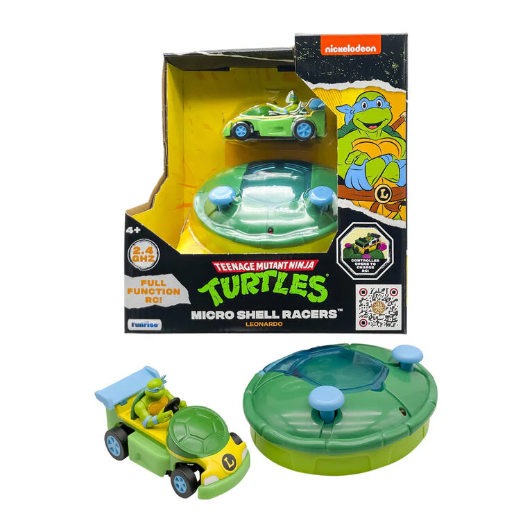 Teenage Mutant Ninja Turtles Remote Control Micro Shell Racers - Leonardo - Image 2