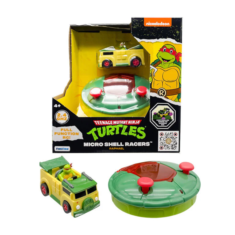 Teenage Mutant Ninja Turtles Remote Control Micro Shell Racers - Raphael - Image 2