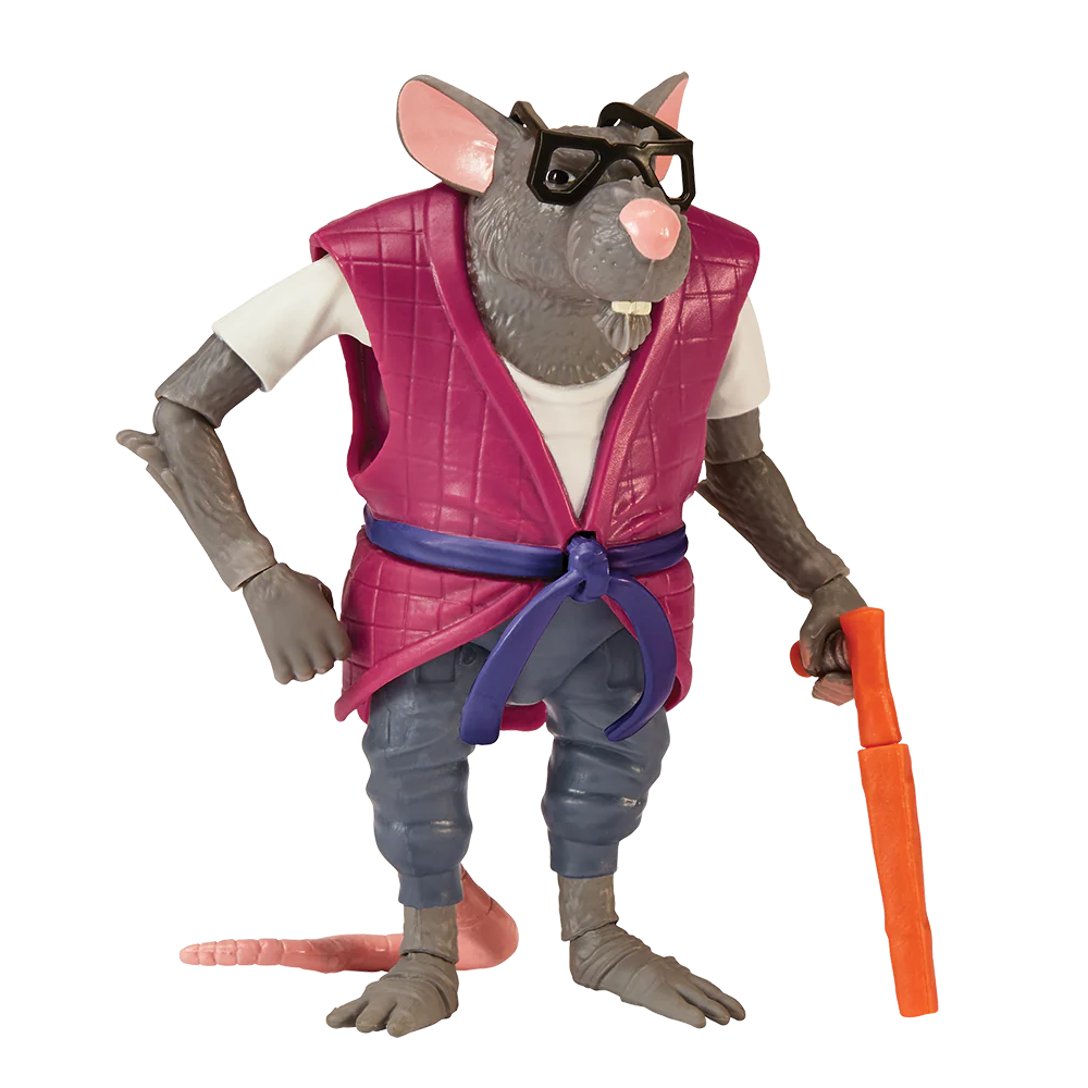 Teenage Mutant Ninja Turtles Mutant Mayhem Splinter Master Sensei Action Figure - Image 2