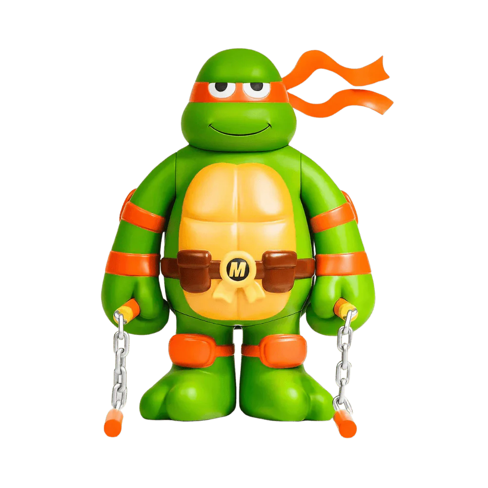 TMNT x FOOLS PARADISE // MICHELANGELO Figure By ZCWO