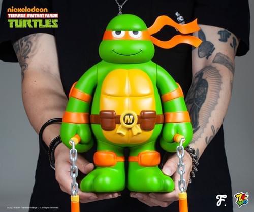 TMNT x FOOLS PARADISE // MICHELANGELO Figure By ZCWO - Image 2
