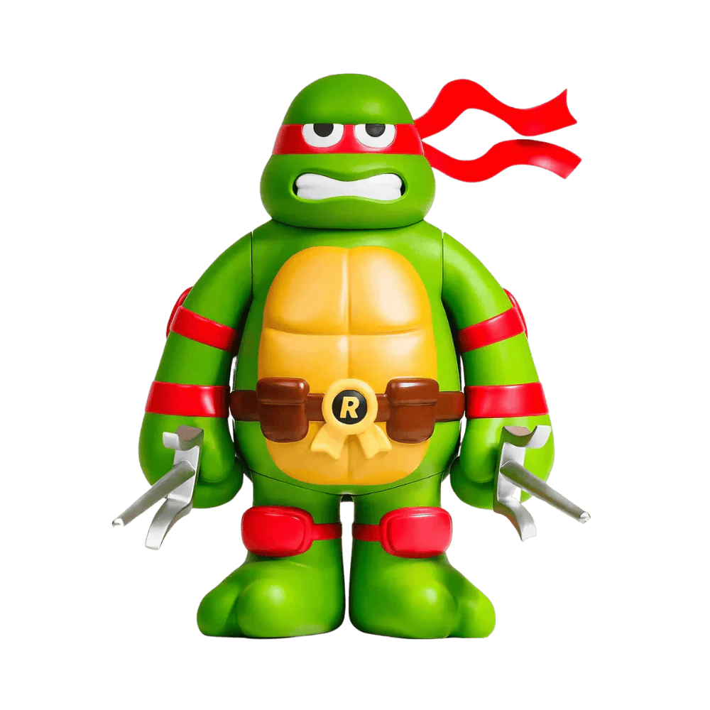 TMNT x FOOLS PARADISE // RAPHAEL Figure By ZCWO