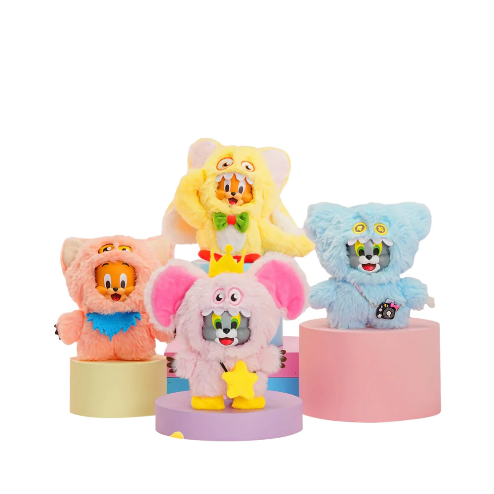 Tom and Jerry Monster Paradise (Full-head Vinyl) - 10cm By Fond Joy (1pc Random)