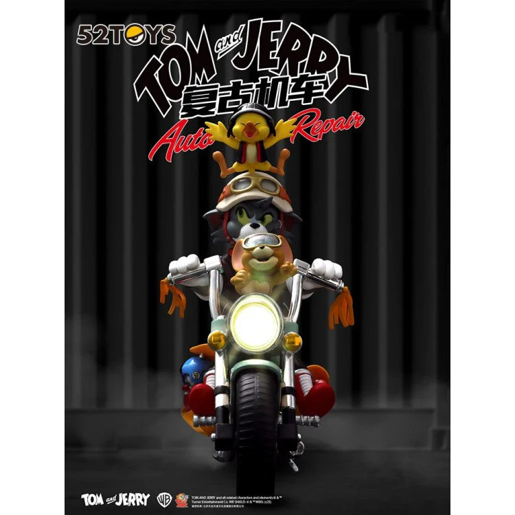 TOM and JERRY Retro Motorcycle Figure by 52 Toys - Image 3