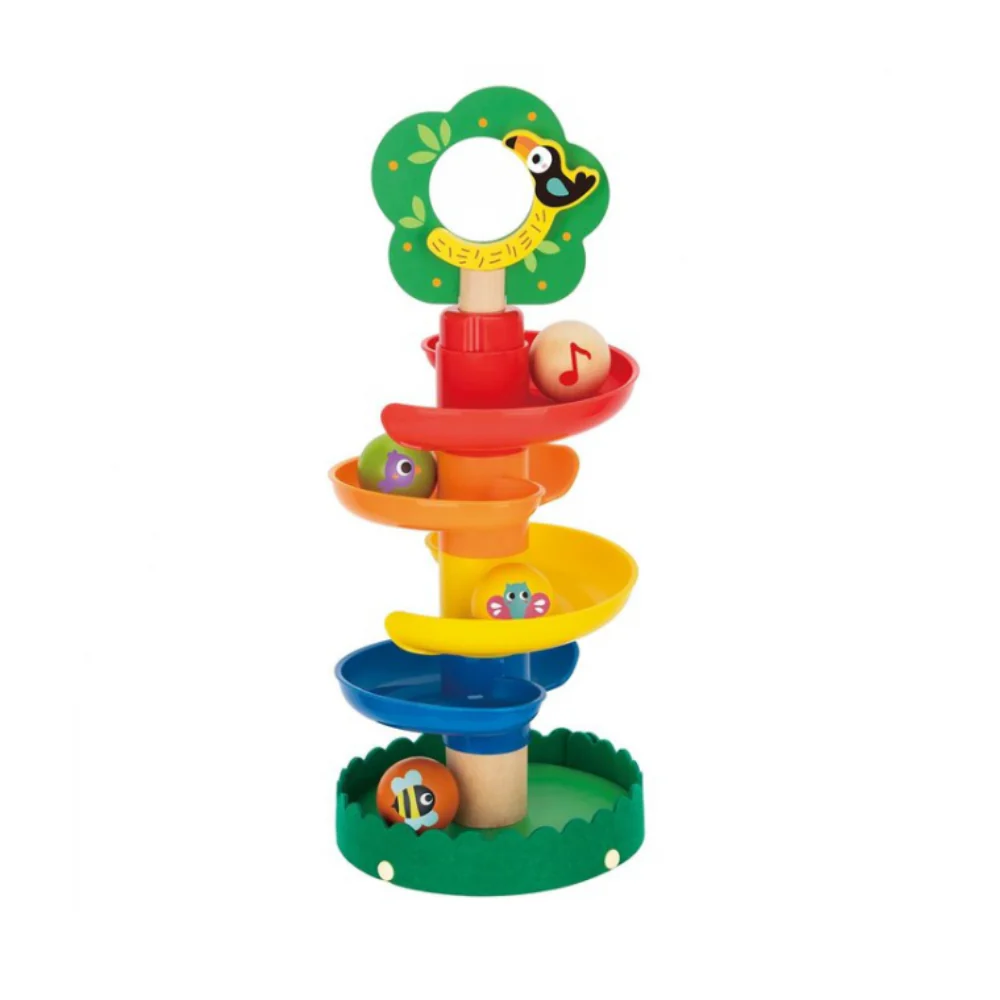 Tooky Toy Ball Drop Tower Play Set