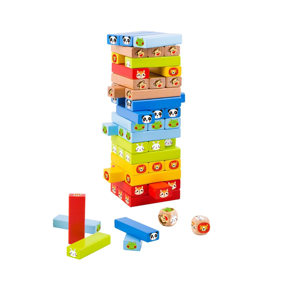 Tooky Toy Stacking Game - Animals