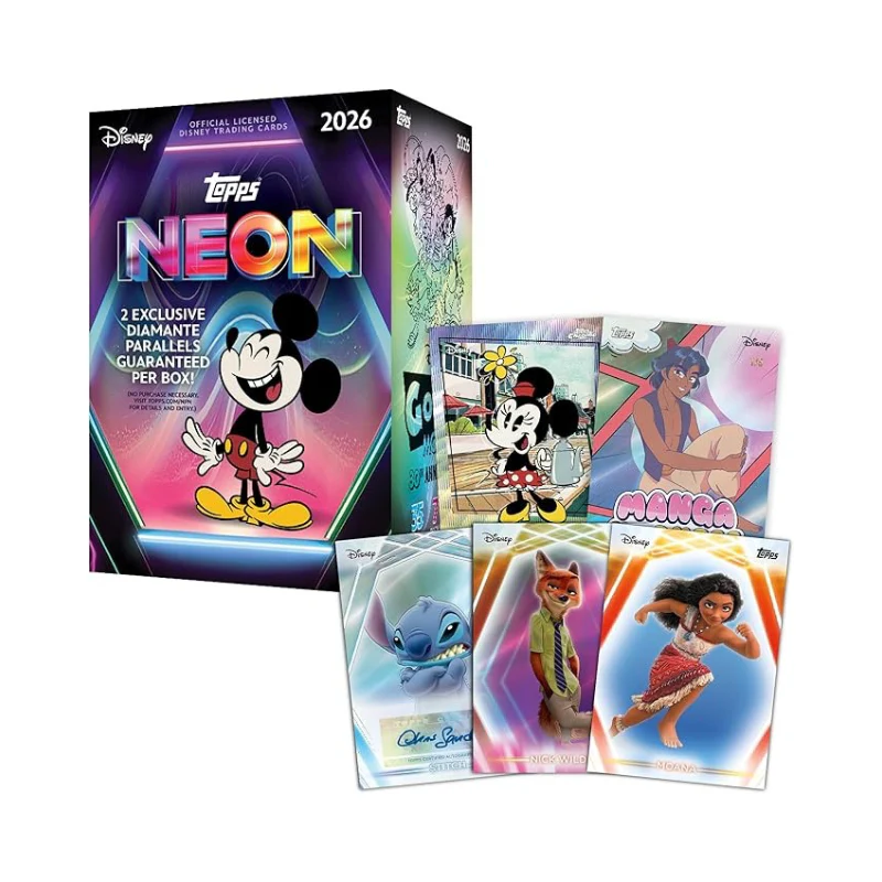 Topps Disney Neon Value 2026 (1 Single Pack)