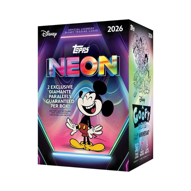 Topps Disney Neon Value 2026 (1 Single Pack) - Image 2