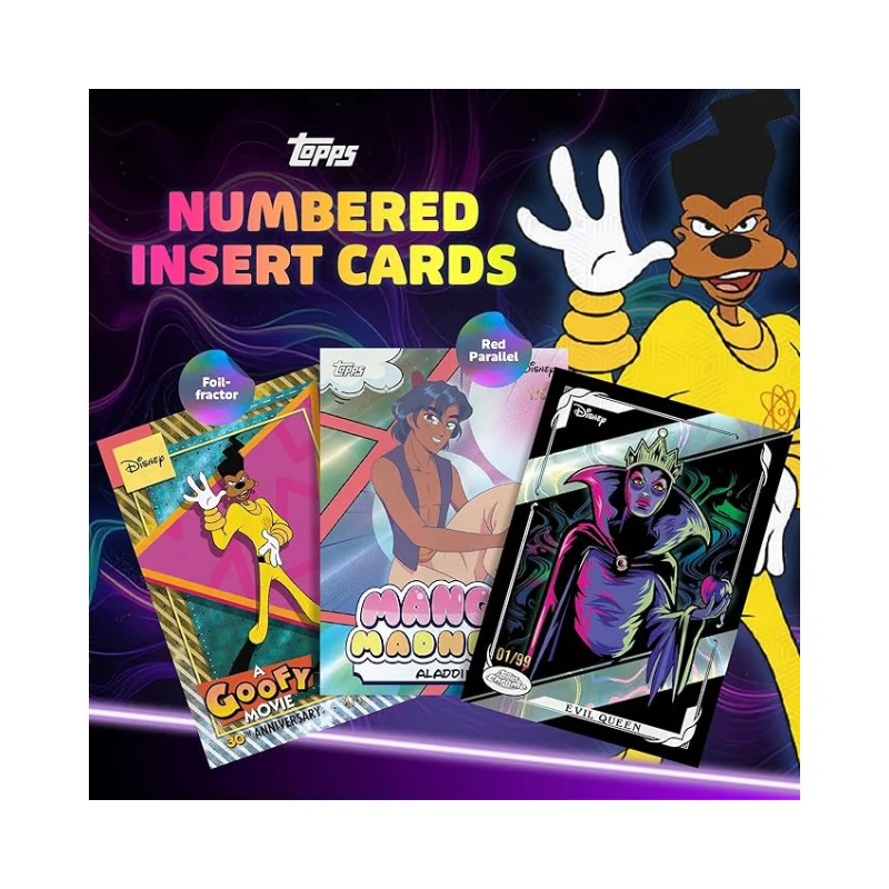 Topps Disney Neon Value 2026 (1 Single Pack) - Image 7