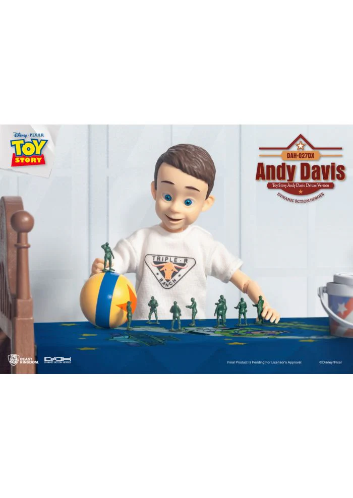 TOY STORY Andy Davis ACTION HEROES ACTION FIGURE  by Beast Kingdom - Image 2