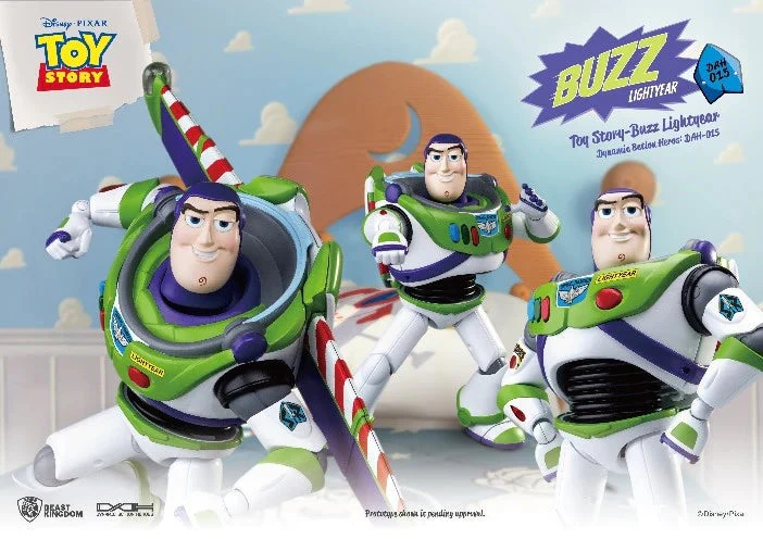 Toy Story Buzz Lightyear Dynamic Action Heroes Action Figure by Beast Kingdom - Image 3