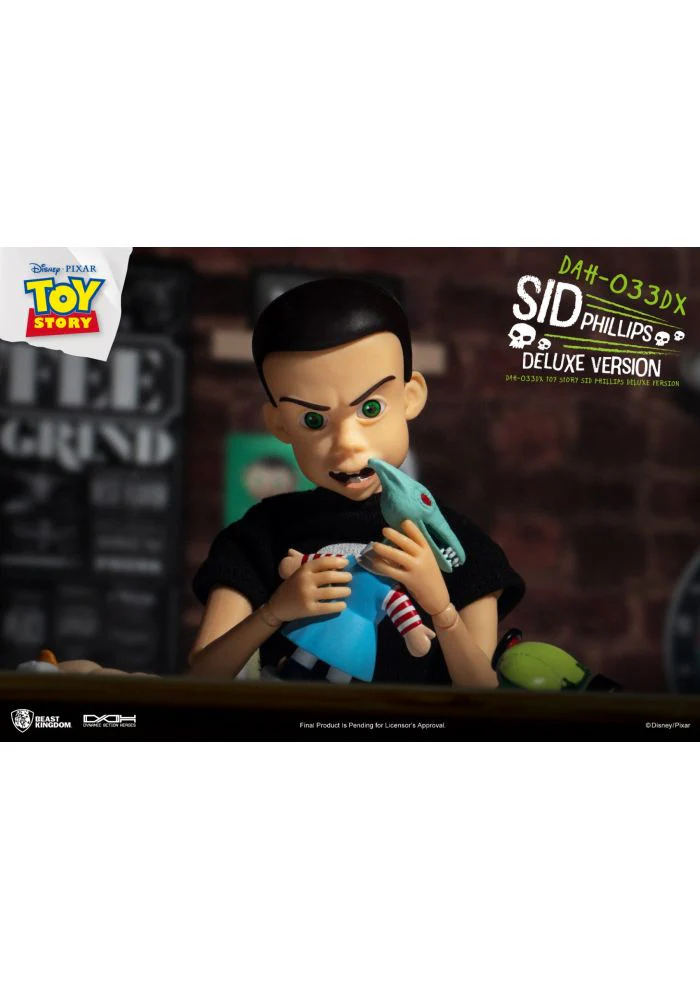 TOY STORY Sid Phillips ACTION HEROES ACTION FIGURE by Beast Kingdom - Image 2