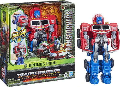 Transformers: Rise of the Beasts Movie, Smash Changer Optimus Prime Action Figure by Hasbro - Image 4