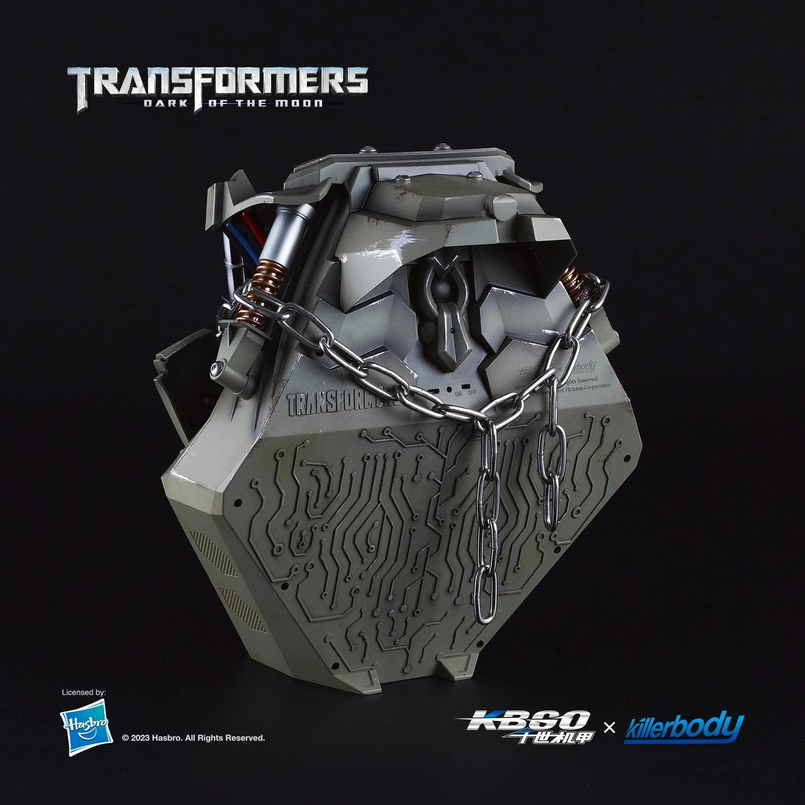 TRANSFORMERS Bluetooth Speaker Base for Megatron Wearable Helmet By Killer Body - Image 3