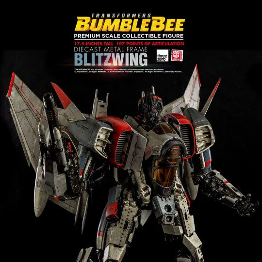 Transformers Collectors Bumblebee 17 Inch Action Figure Premium Scale Blitzwing by Threezero - Image 2