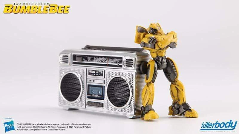 Transformers Bumblebee Mini Retro Cassette Player and Bumblebee (ver. 1) Figure By Killer Body - Image 2