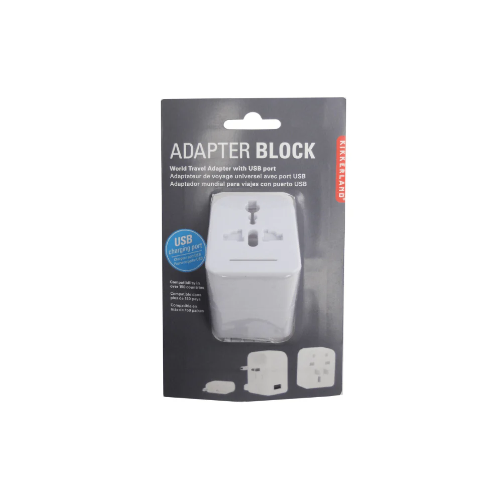 Travel Adapter With USB