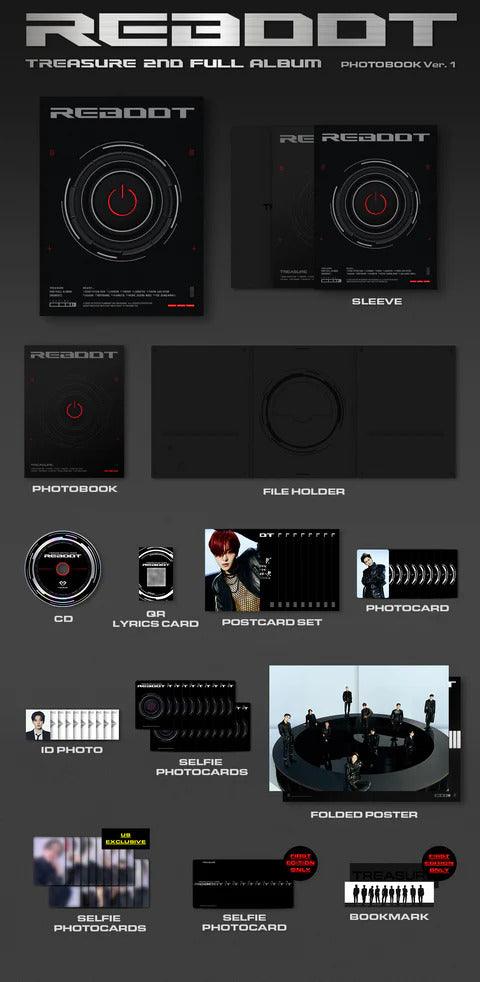 Treasure - Reboot - 2nd Album (Photobook Version) - CD - Image 2