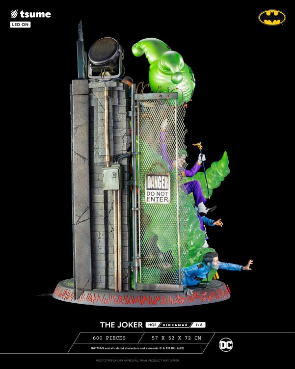 The Joker 1/6 Scale HQS Dioramax Statue by Tsume Art - Image 3