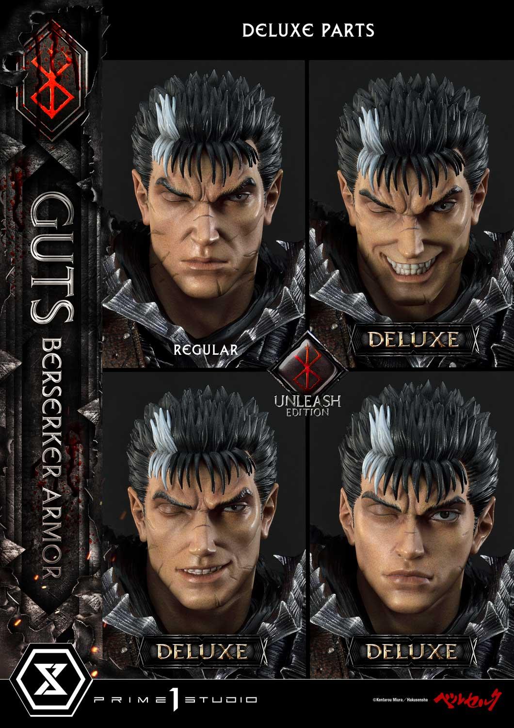 Ultimate Premium Masterline Berserk Guts, Berserker Armor Unleash Edition Deluxe Version 1/4 scale By Prime 1 Statue - Image 4
