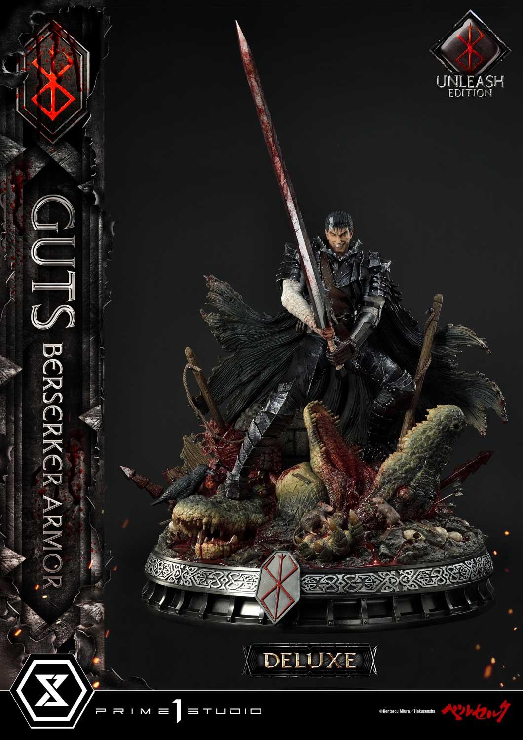 Ultimate Premium Masterline Berserk Guts, Berserker Armor Unleash Edition Deluxe Version 1/4 scale By Prime 1 Statue - Image 5