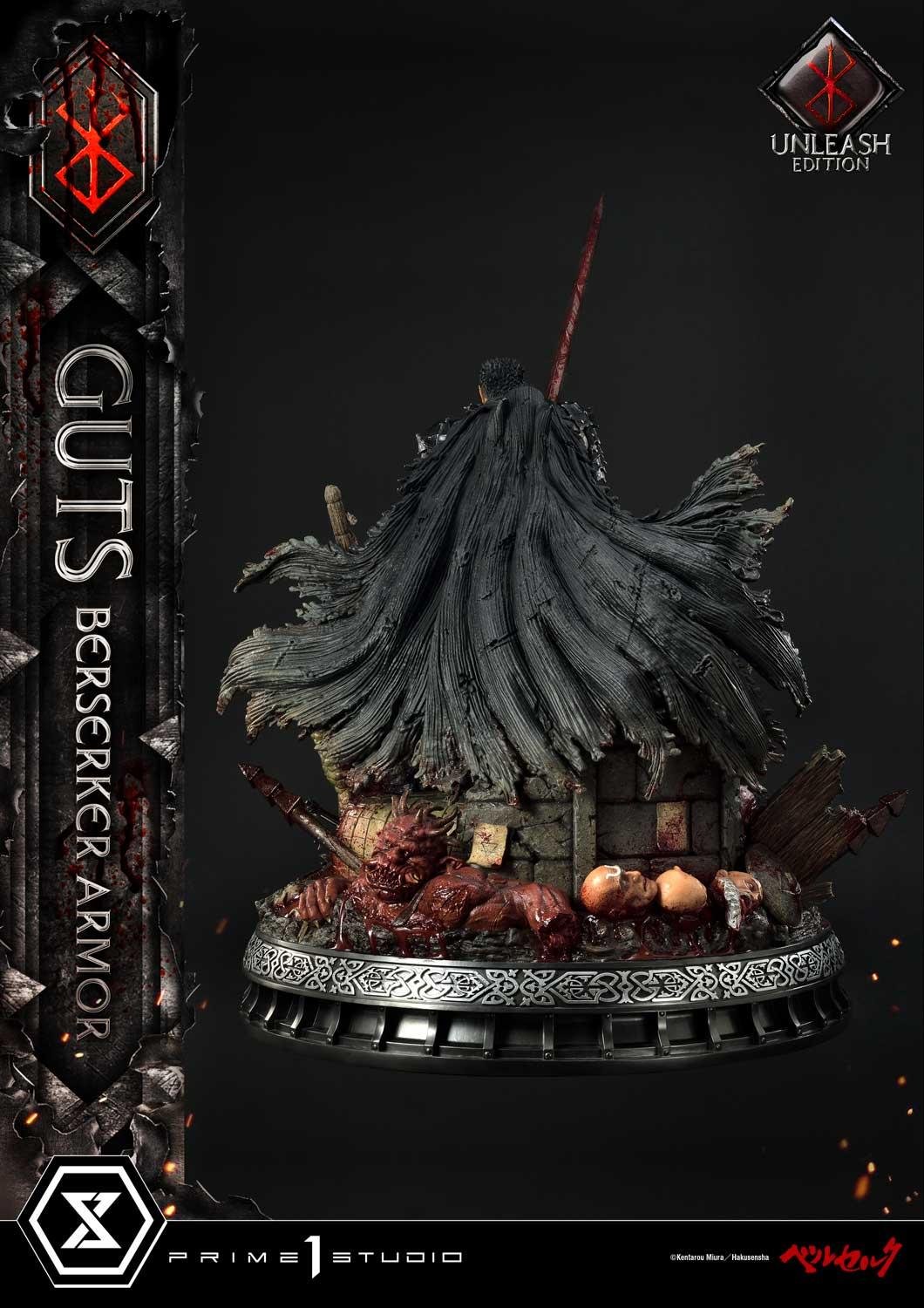 Ultimate Premium Masterline Berserk Guts, Berserker Armor Unleash Edition Deluxe Version 1/4 scale By Prime 1 Statue - Image 9