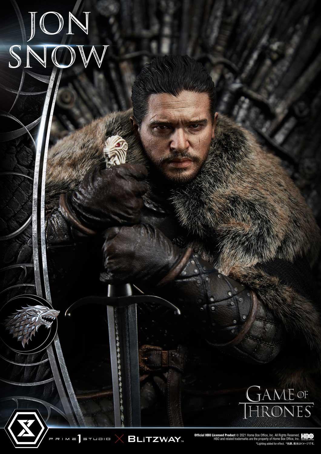 Ultimate Premium Masterline Game of Thrones (TV Series) Jon Snow 1/4 scale By Prime 1 Statue - Image 4