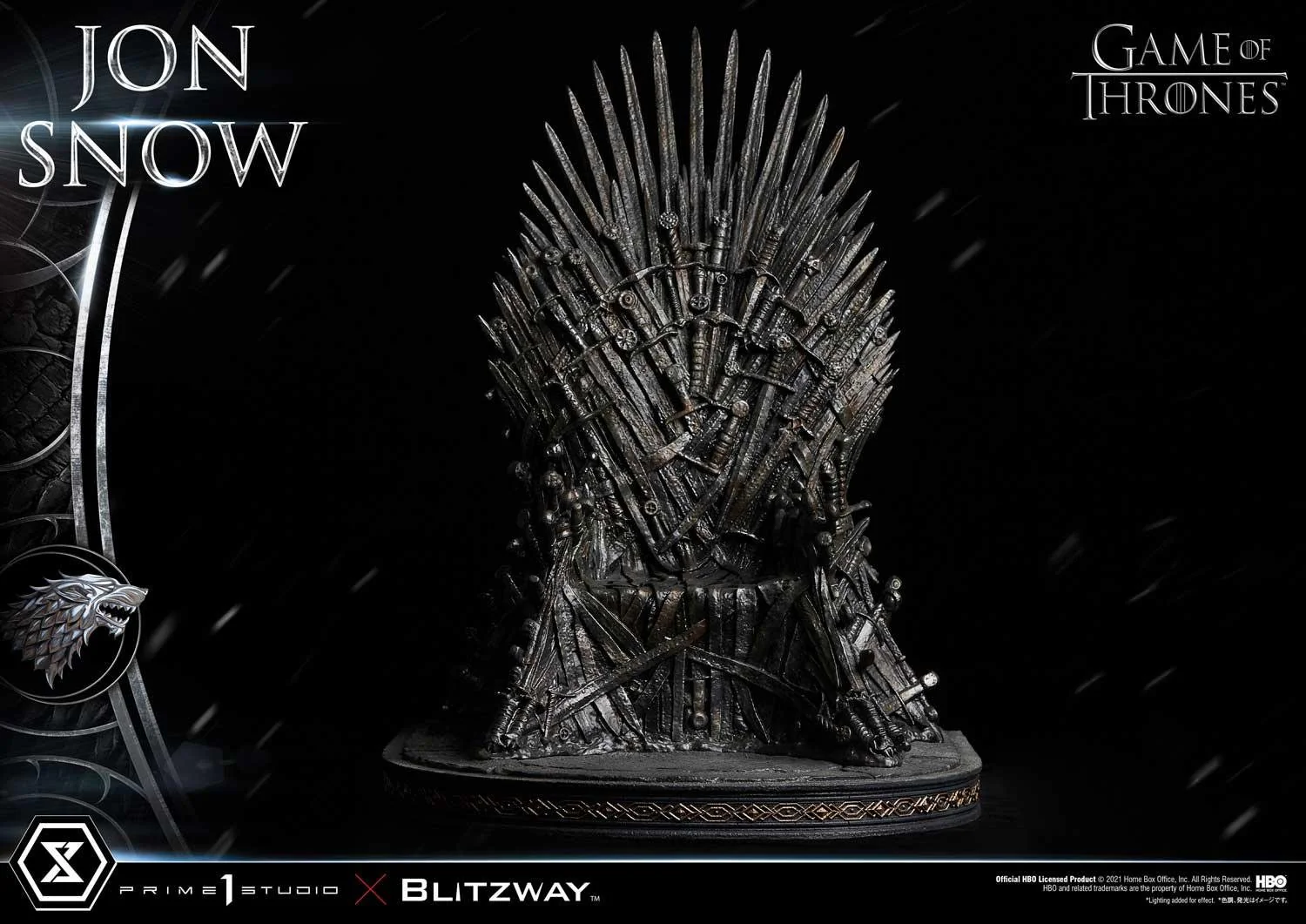 Ultimate Premium Masterline Game of Thrones (TV Series) Jon Snow 1/4 scale By Prime 1 Statue - Image 7