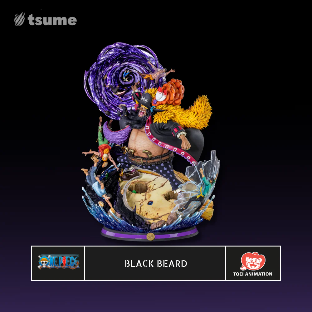 One Piece Black Beard 1/7 Scale Ultra High Quality Statue by Tsume Art