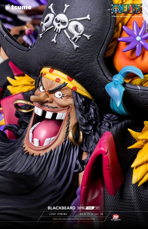 One Piece Black Beard 1/7 Scale Ultra High Quality Statue by Tsume Art - Image 6