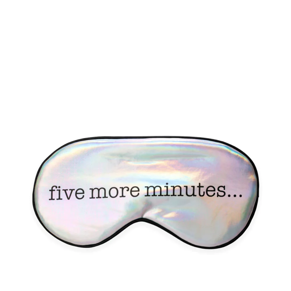 Five More Minutes Ultrasoft Sleep Eye Mask by Kikkerland - Image 2
