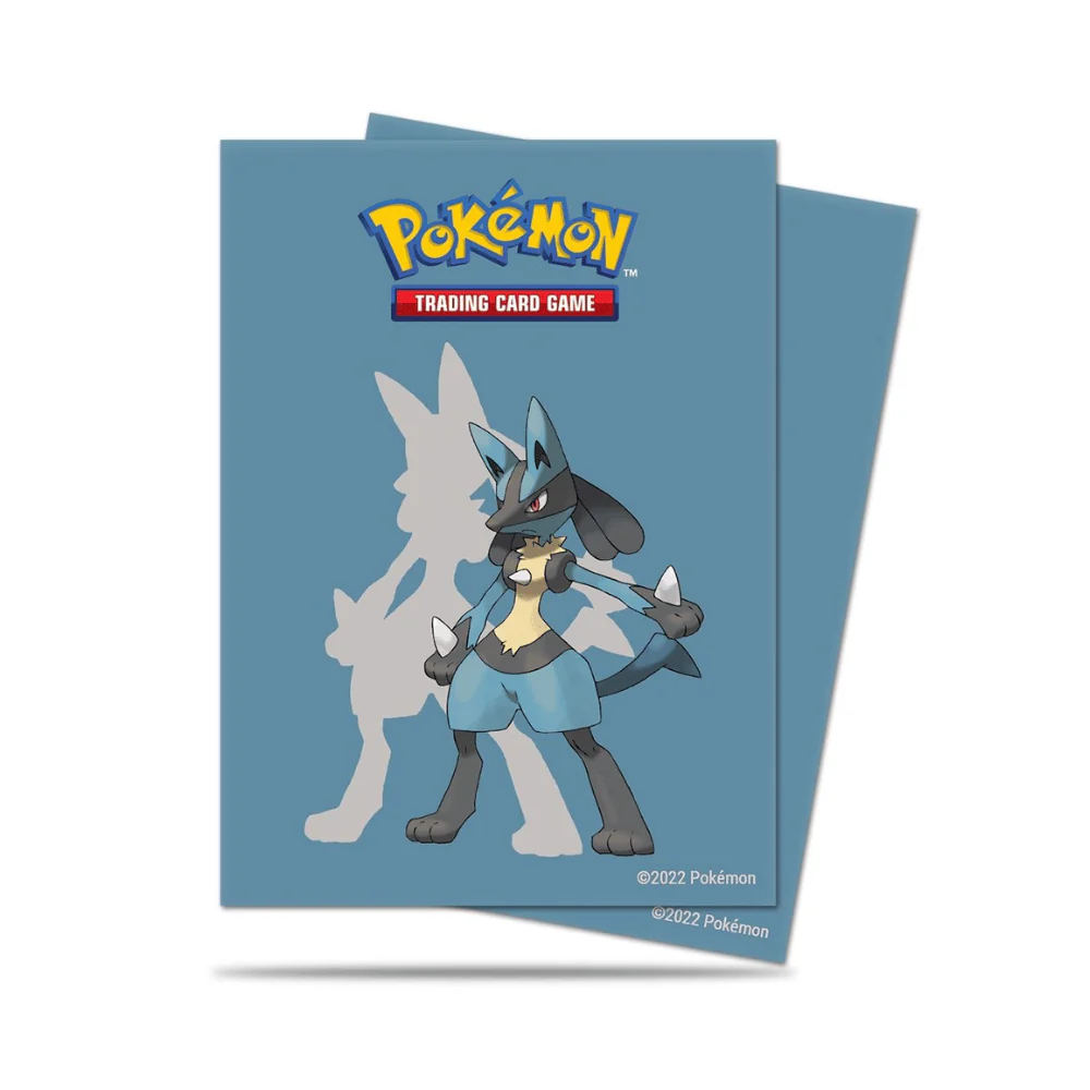 Pokemon Ultra Pro Lucario 65 Deck Protectors Sleeves
