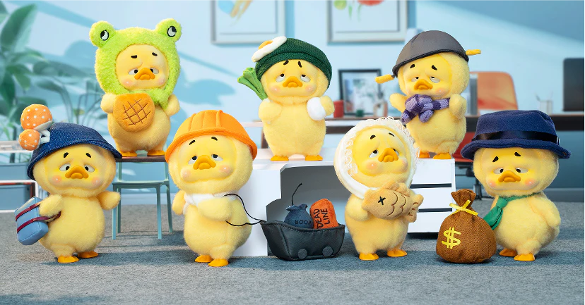Upset Duck Work Upsets Me Sjd Plush Toy Blind Box By Upset Duck - Image 3