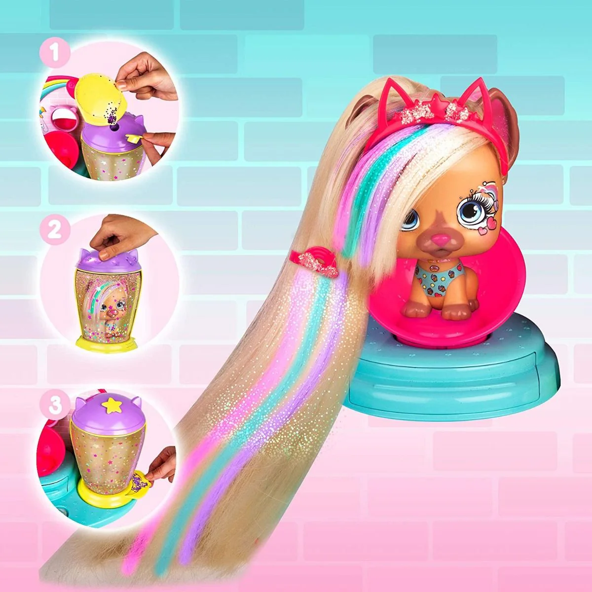 VIP Pets Fabio & Fabia Hair Salon Playset - Image 3