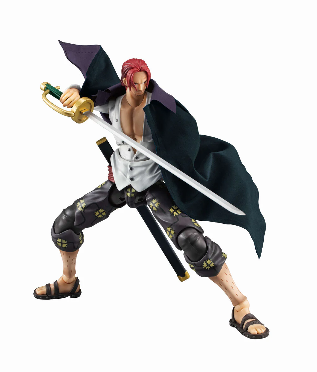 ONE PIECE Red-haired Shanks ver.1.5 Variable Action Heroes By MegaHouse - Image 2