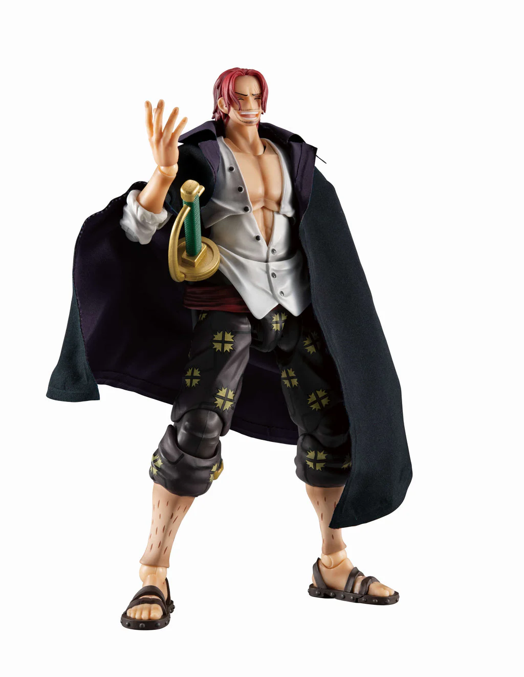 ONE PIECE Red-haired Shanks ver.1.5 Variable Action Heroes By MegaHouse - Image 3