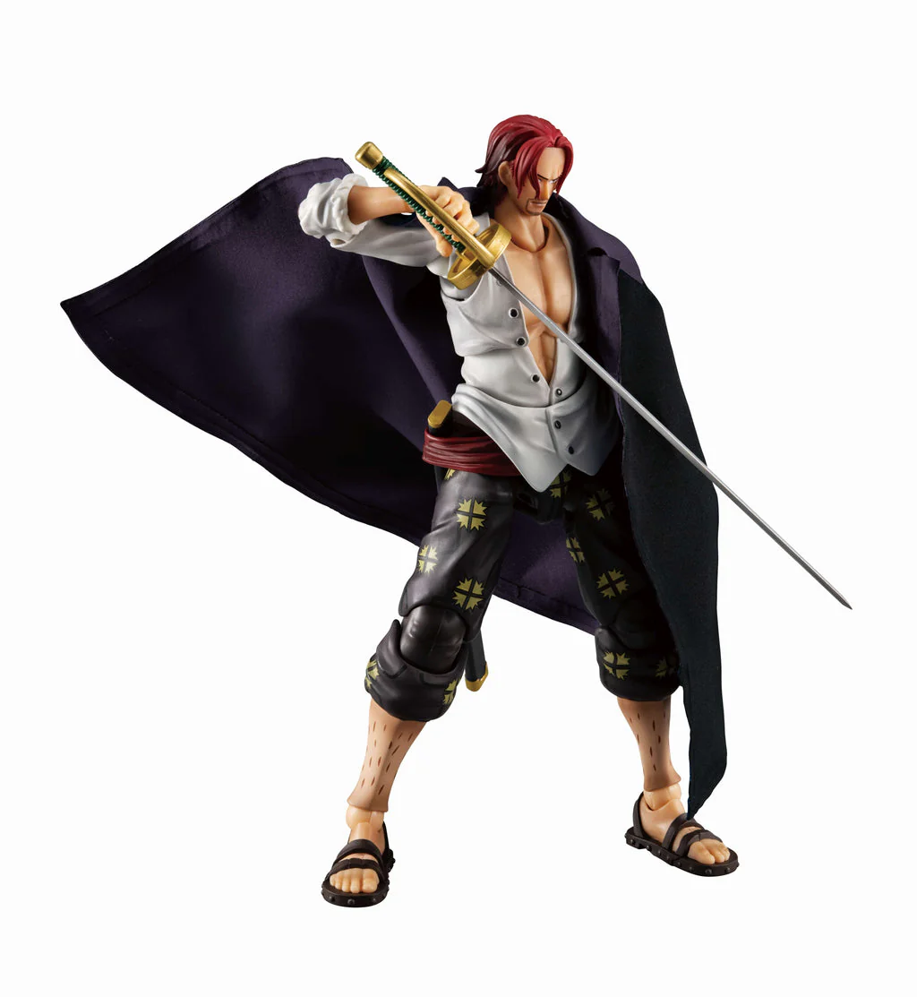 ONE PIECE Red-haired Shanks ver.1.5 Variable Action Heroes By MegaHouse - Image 4