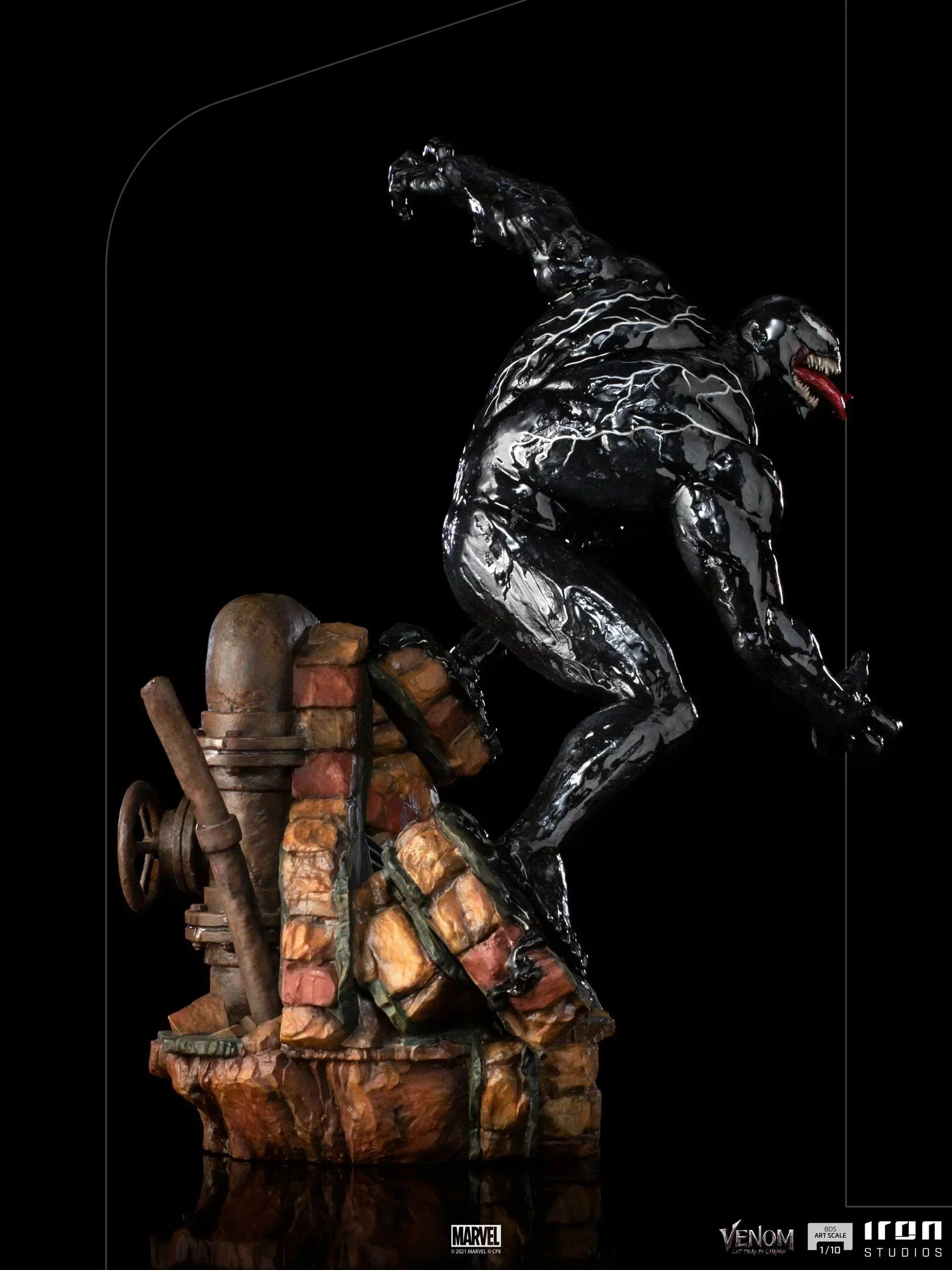 Marvel Venom : Let There Be Carnage  Venom  1/10 Scale BDS Art Scale Statue by Iron Studios - Image 2