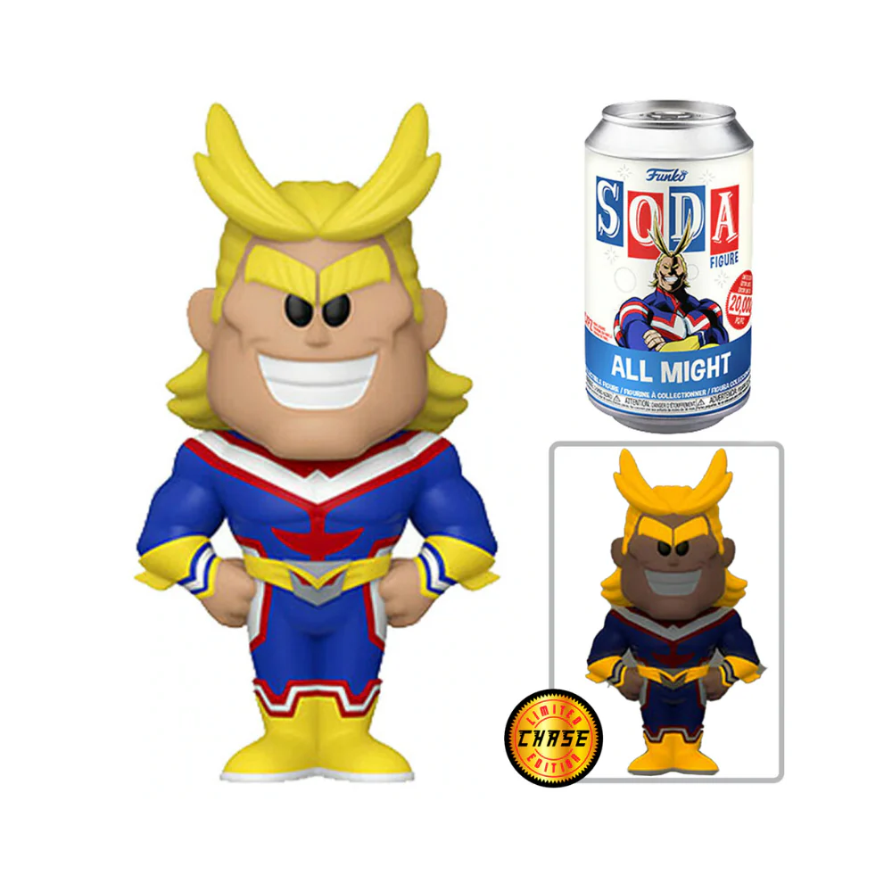 Vinyl SODA: MHA- All Might w/Chase (GW)
