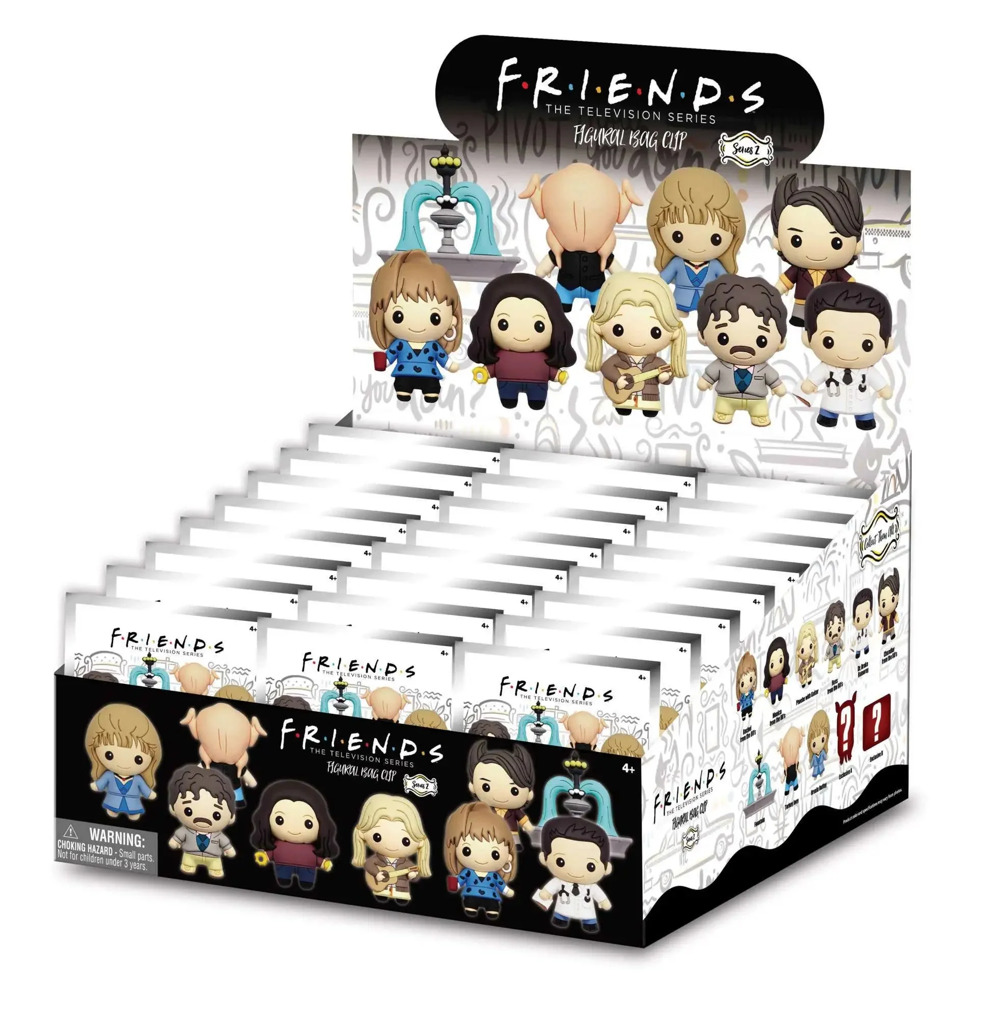 Friends Plush Bag Clip Blind Box - Image 4