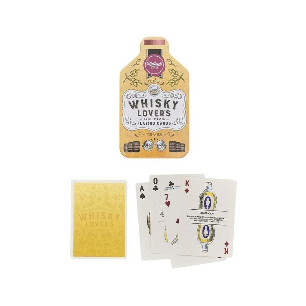 Whisky Lover's Playing Cards