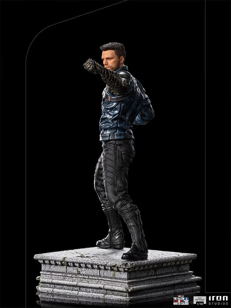 The Falcon And The Winter Soldier Winter Soldier (Bucky Barnes) Art Scale 1/10 Statue By Iron Studios - Image 2