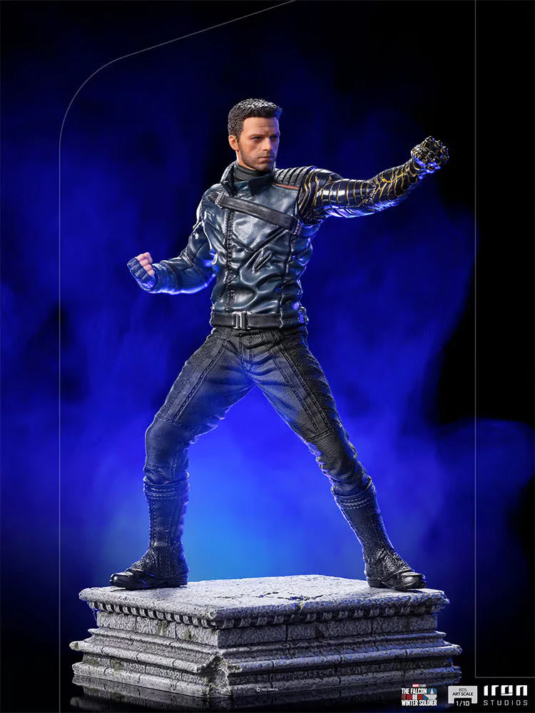 The Falcon And The Winter Soldier Winter Soldier (Bucky Barnes) Art Scale 1/10 Statue By Iron Studios - Image 4